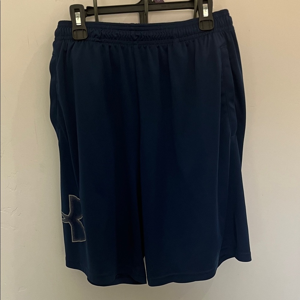 Under Armour Men's Dark Blue Athletic Shorts